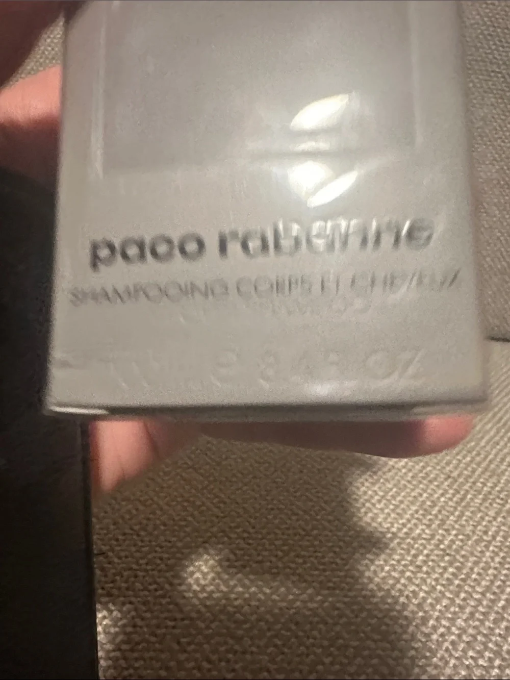 Paco Rabanne Invictus Shampooing Corps et Cheveux 3.4oz